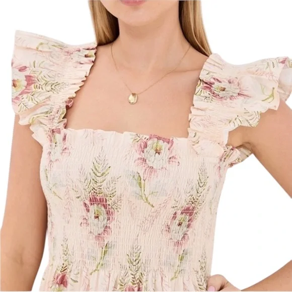 NEW Hill House Ellie Nap dress. Paradise Floral. M. NWT - Picture 4 of 7